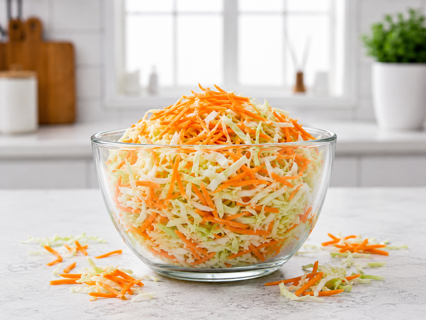 Chopped Carrot & Cabbage