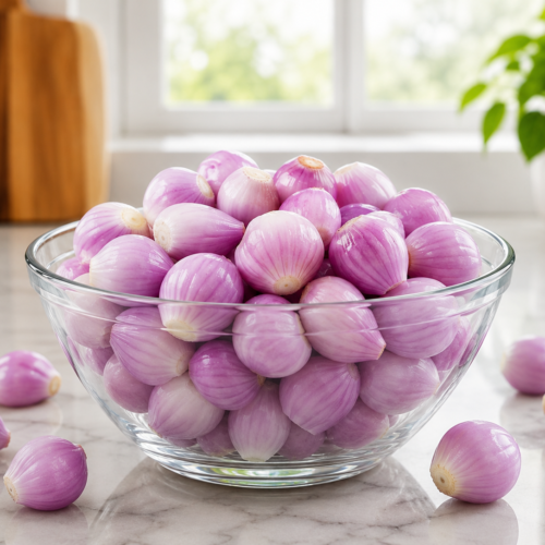 Peeled Shallots
