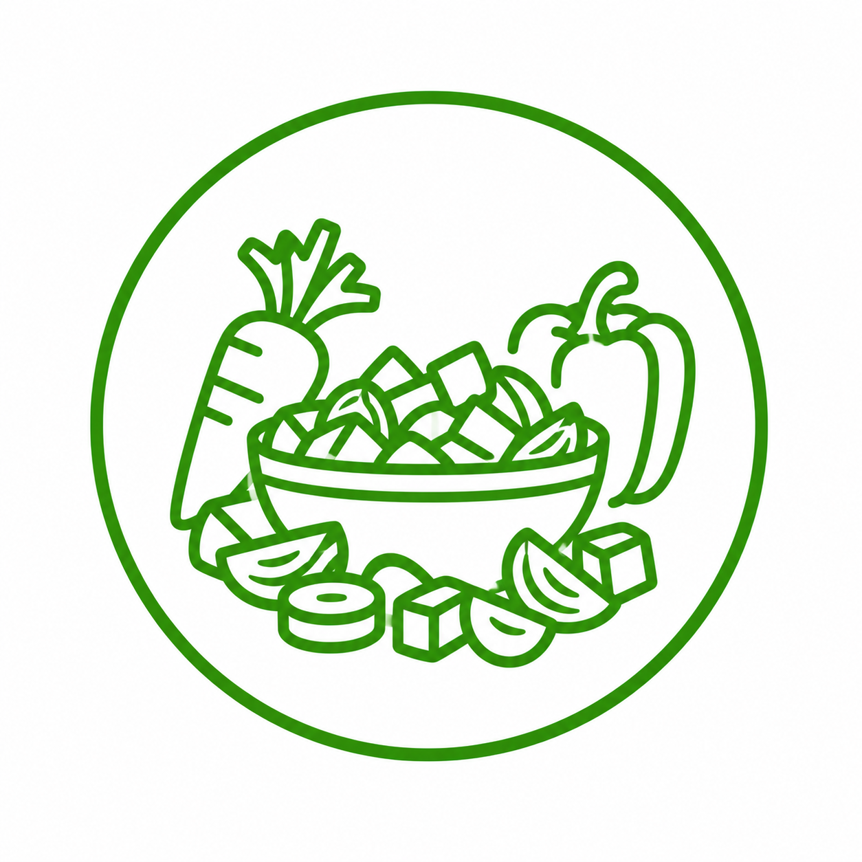 Cutted Vegetables